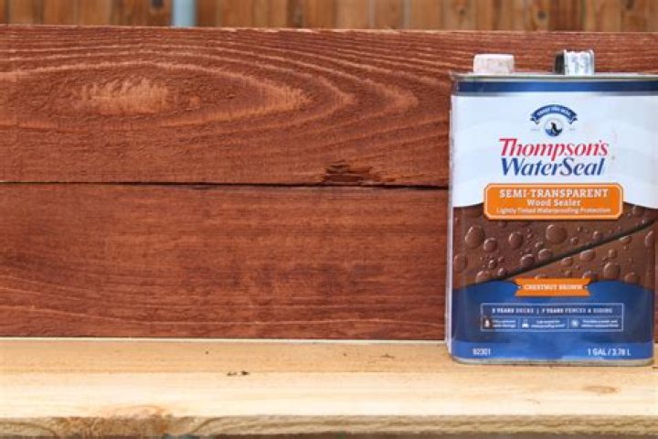 Can you paint over Thompson's Water Seal on wood?