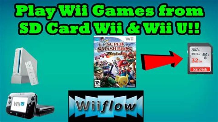 Can you store Wii U games on SD card?