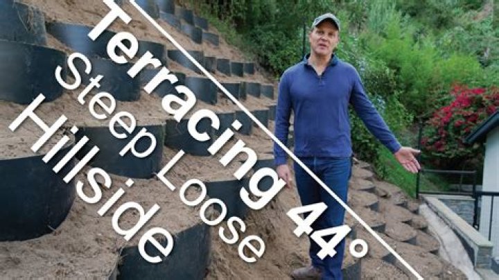 How did the Inca farm steep slopes?