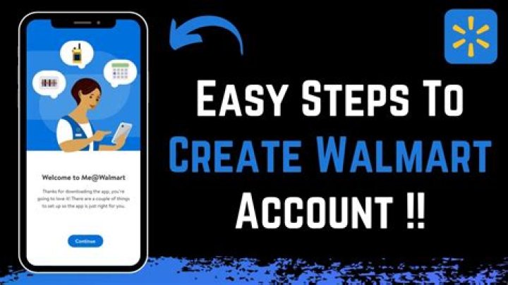 How do I create an account with Walmart?