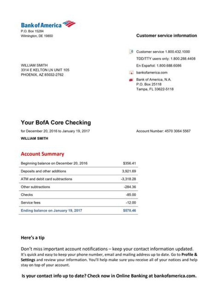 How do I get my 1098 from Bank of America?