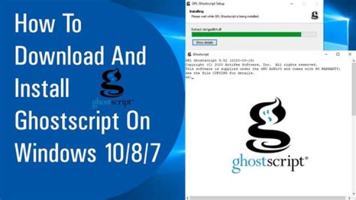 How do I install Ghostscript on Mac?