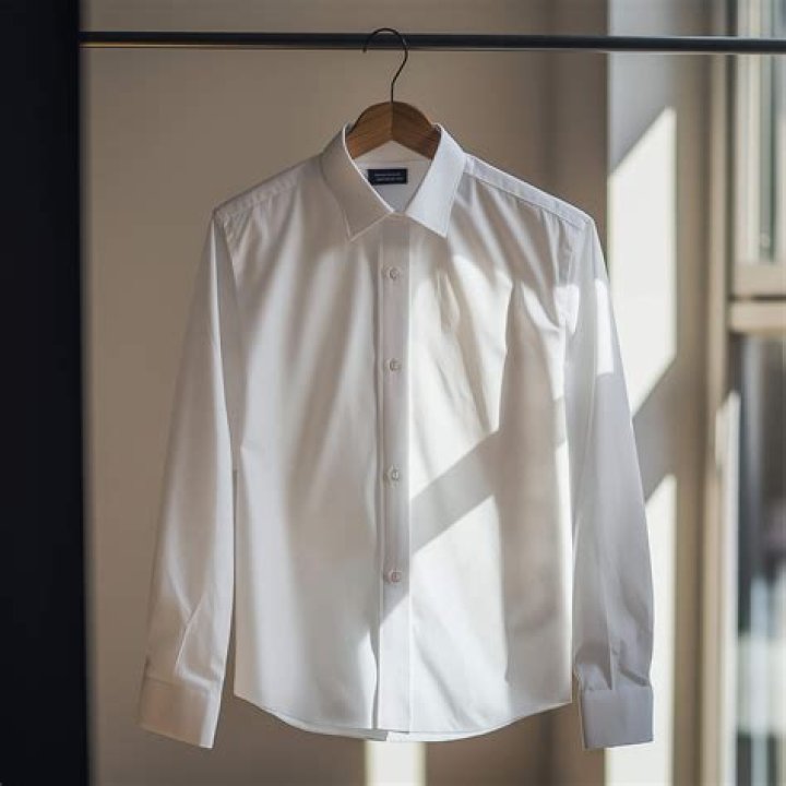 How do you crisp an ironed shirt?