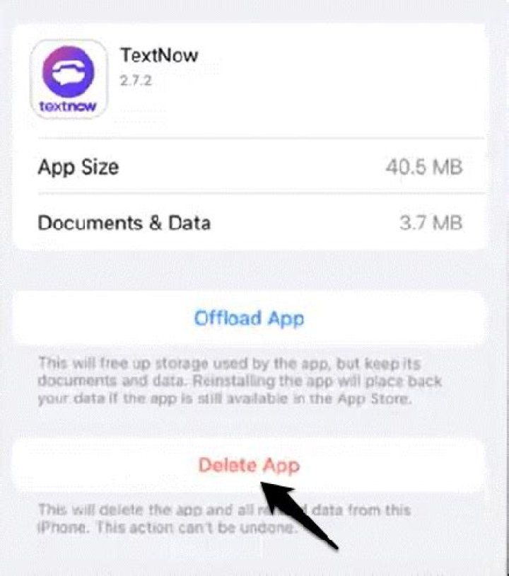 How do you delete contacts on TextNow?