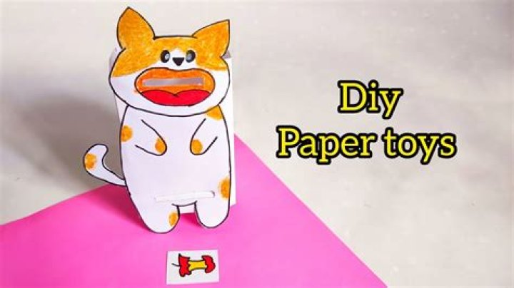How do you make a cat toy out of toilet paper?