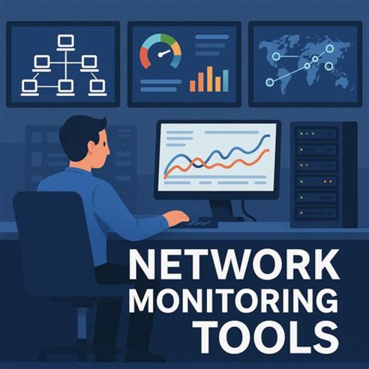 How does a network monitoring tool work?