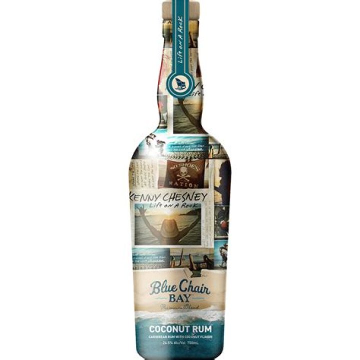 How many calories are in Blue Chair Bay coconut rum?