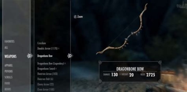 Is the Dragonbone bow better than daedric?