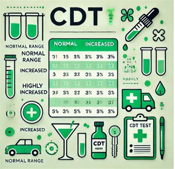 What are normal CDT levels?