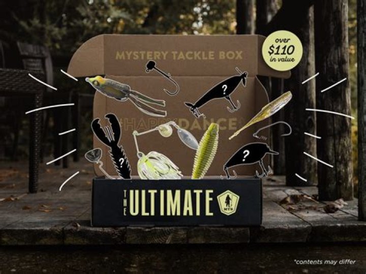 What comes in the mystery tackle box?