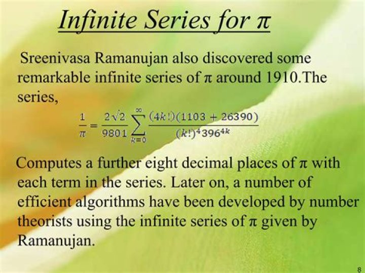 What did Ramanujan discovered? | ContextResponse.com