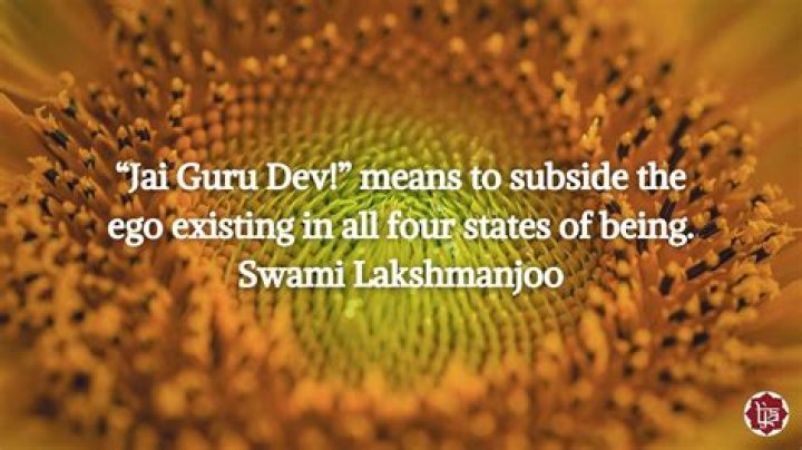 What does Jai Guru Deva mean?