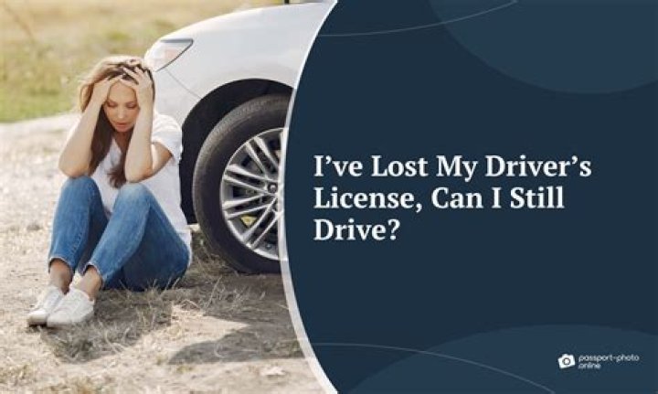 What happens if you lose your driver's license while traveling?