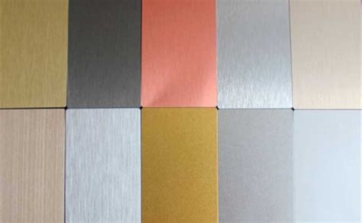 What is bronze anodized aluminum?