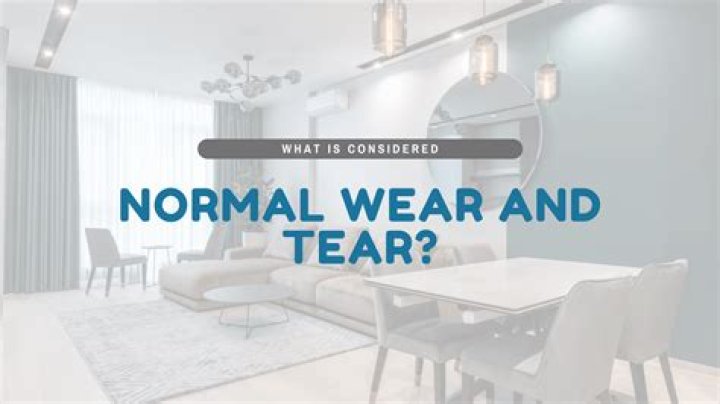 What is considered normal wear and tear on carpet in a rental?