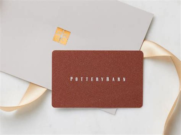 What stores carry Pottery Barn gift cards?