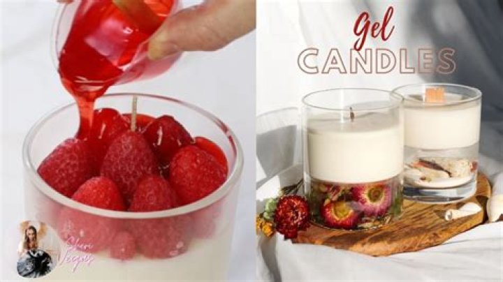 What wicks to use for gel candles?