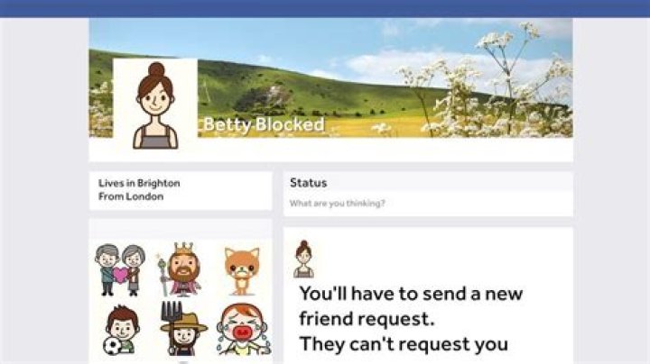 When you block someone on facebook can they still see your posts?