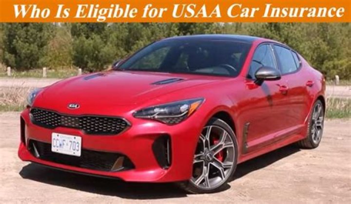 Who is eligible for USAA car insurance?
