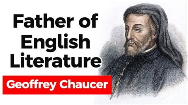 Who is the father of Geoffrey Chaucer?